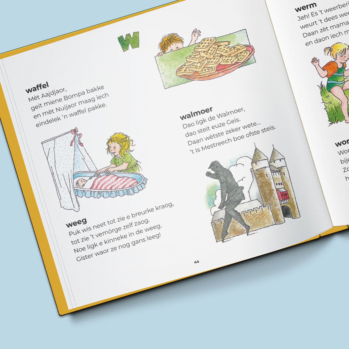 Voorbeeld van 3 woorden uit het kinderwoordenboek