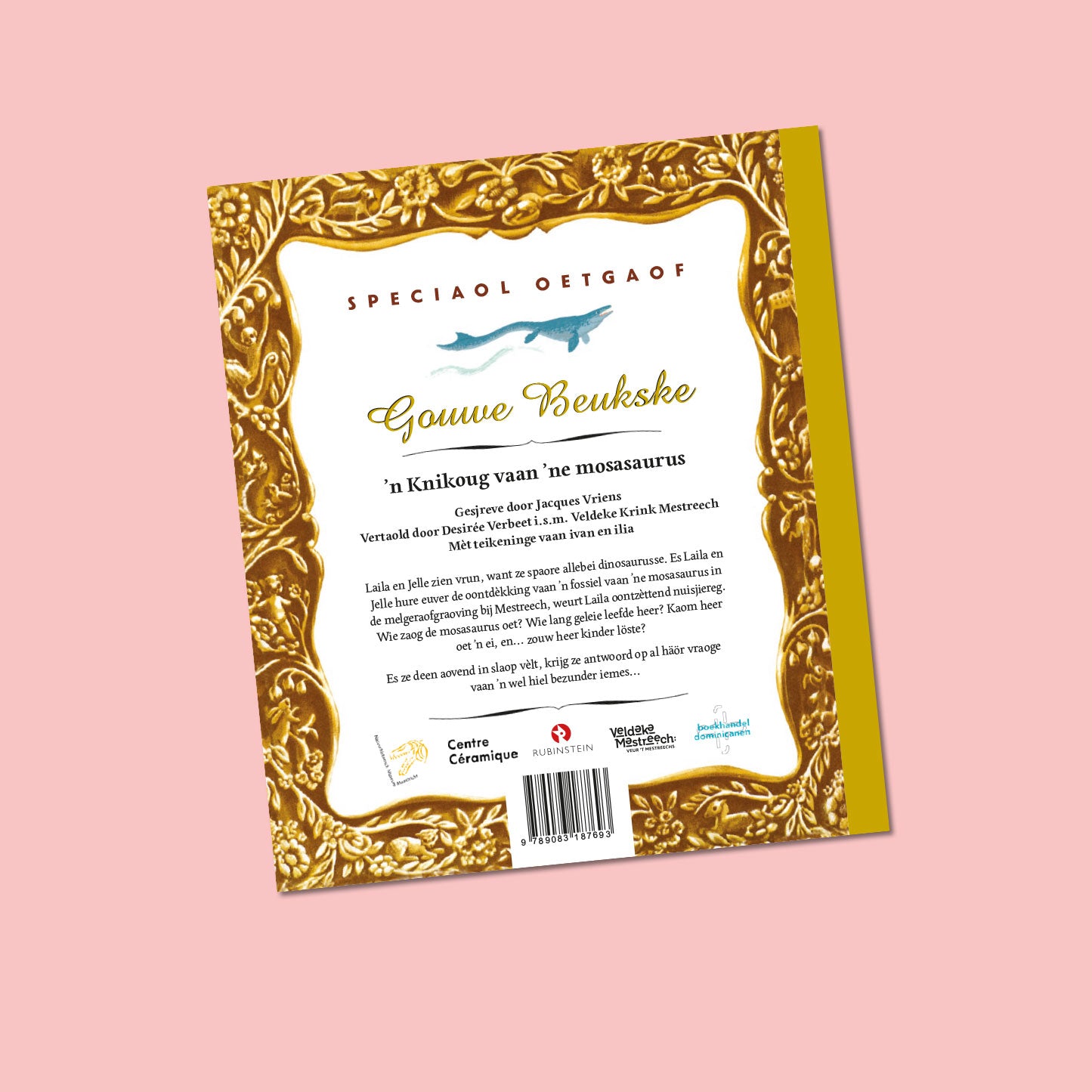 'n Knikoug vaan 'ne Mosasaurus